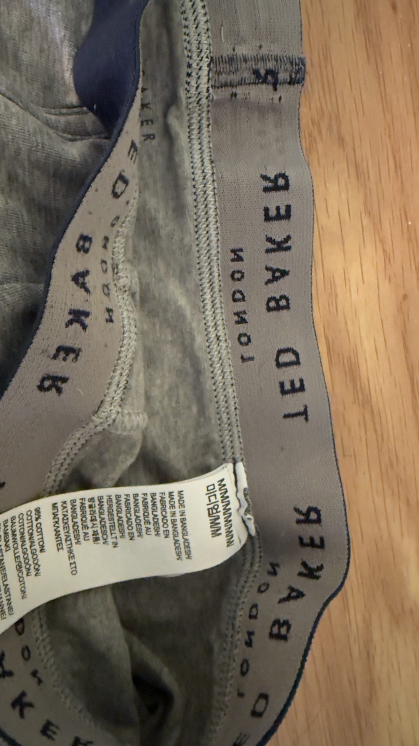 Ted Baker Grey Boxers - Size M - Image 4
